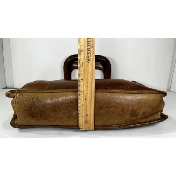 Coach Bonnie Cashin Small Satchel Briefcase Bag -Original Paperwork -Distressed - Picture 10 of 12